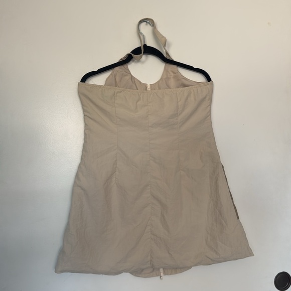 Cider Cream Halter Dress - Picture 4 of 7